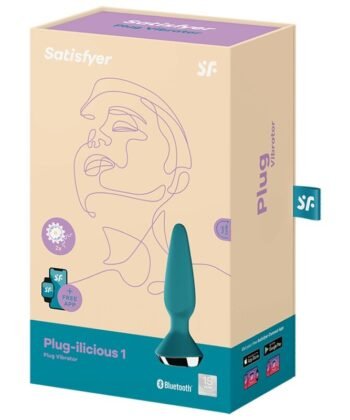 SATISFYER - VIBRADOR PLUG ILICIOUS 2 PLUG VERDE - Image 4