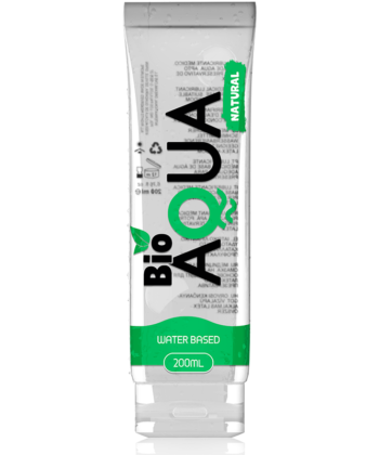 BIOAQUA - LUBRIFICANTE INGREDIENTES NATURAIS À BASE DE ÁGUA 200 ML