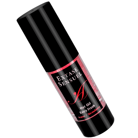 EXTASE SENSUAL - ACEITE ESTIMULANTE FRESA VIAJE CALOR 35 ML - Image 2