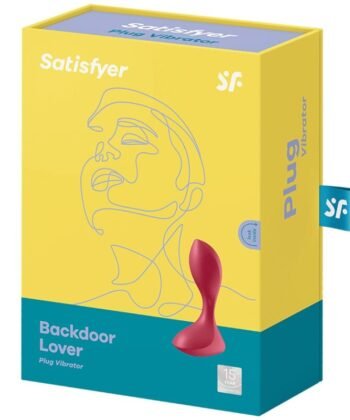 Alternative view of SATISFYER - PLUG VIBRATÓRIO BACKDOOR LOVER VERMELHO