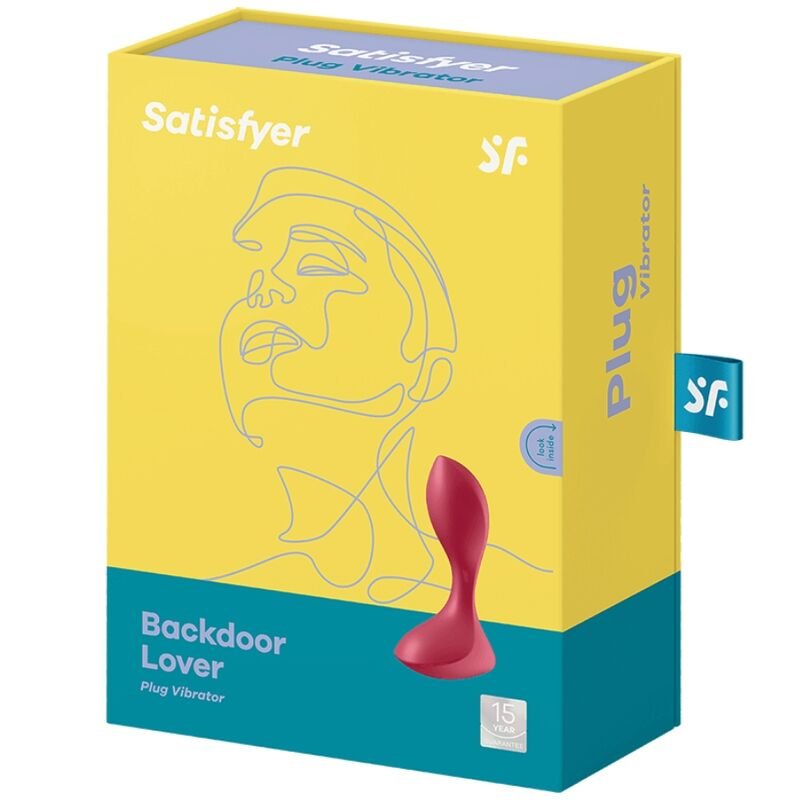 SATISFYER - PLUG VIBRATÓRIO BACKDOOR LOVER VERMELHO - Image 2
