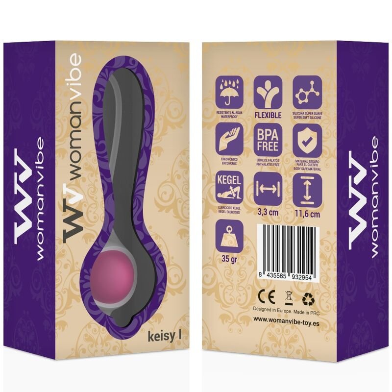 WOMANVIBE - KEISY I BALL GEISHA SILICONE - ROSA - Image 2