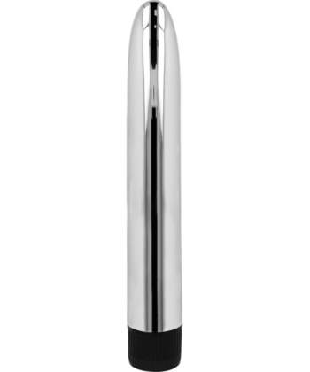 OHMAMA - VIBRADOR PRATA CLÁSSICO 17,5 CM