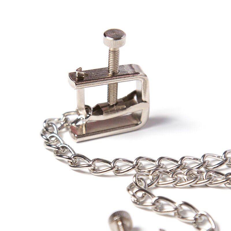 OHMAMA FETISH - PINZAS METALICAS TORNILLO CON CADENA - Image 3