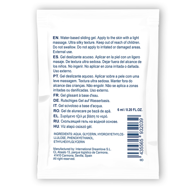 WATERFEEL - GEL DESLIZANTE BASE AGUA NEUTRO 6 ML - Image 2