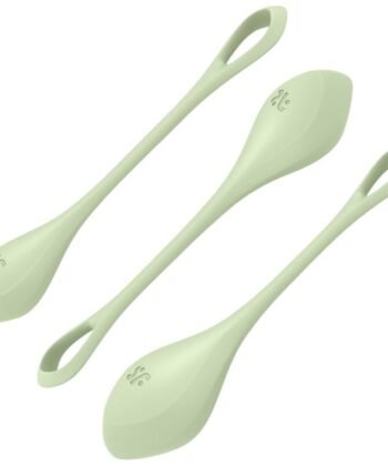 SATISFYER - YONI POWER 2 KIT DE ENTRENAMIENTO VERDE