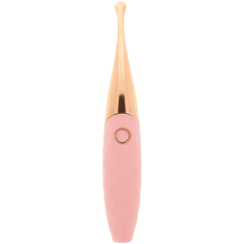 OHMAMA - ESTIMULADOR DE CLITÓRIS RECARREGÁVEL 36 MODOS ROSA-PINKGOLD - Image 3
