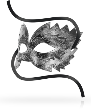 Alternative view of OHMAMA - MASKS ANTIZAZ ESTILO VENECIANO SILVER