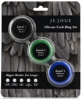 Visão alternativa de JE JOUE - CONJUNTO DE SILICONE ANÉIS DE SILICONE PARA O PÉNIS