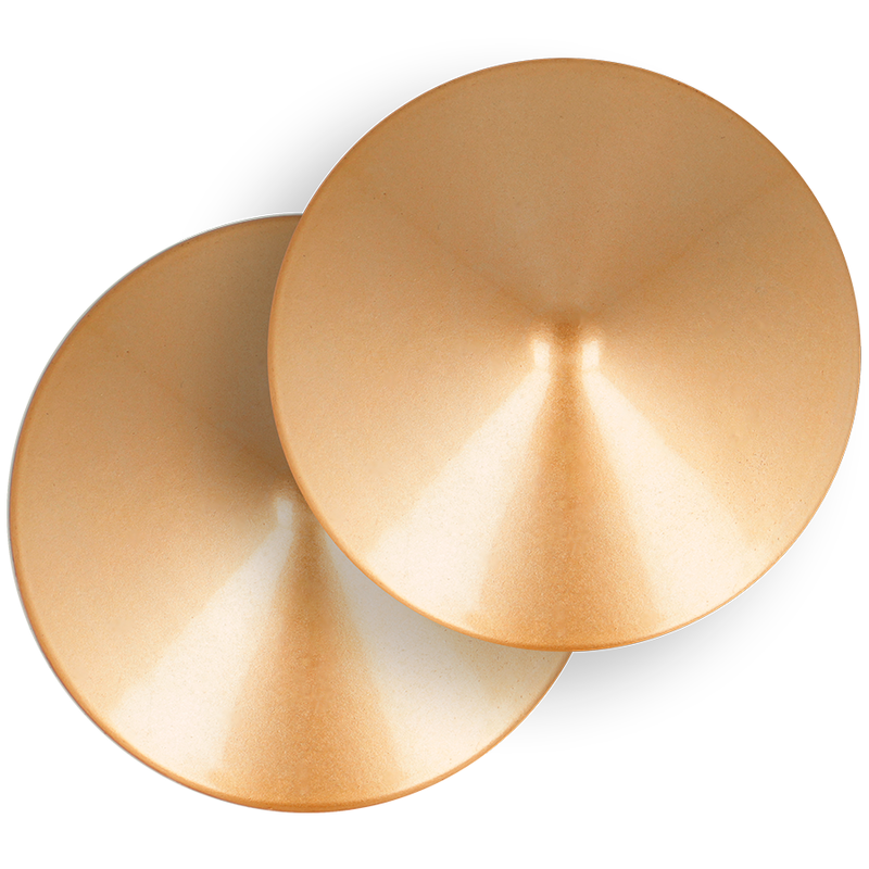 COQUETTE CHIC DESIRE - CUBRE PEZONES METAL CIRCULOS DORADOS - Image 3