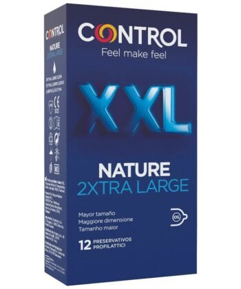 CONTROL - NATURE PRESERVATIVOS 2XTRA GRANDES XXL - 12 UNIDADES
