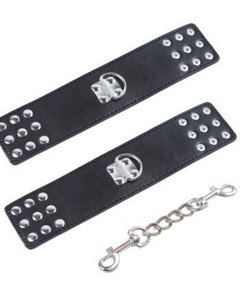 Alternative view of OHMAMA FETISH - RESTRIÕES DE PULSO SNAP FASTEN METAL