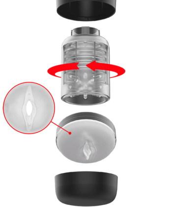 Alternative view of JAMYJOB - TORNADO MASTURBADOR 360 ROTATE TECH