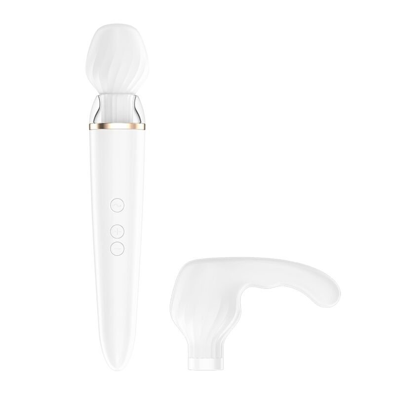 SATISFYER - APLICATIVO DOUBLE WANDER BRANCO - Imagem 5