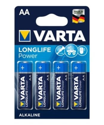 VARTA - UNIDADE LONGLIFE POTÊNCIA ALCALINA AA LR6 4