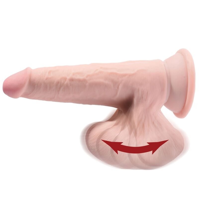 KING COCK - PLUS BOLAS DE BALANO DE DILDO 3D 12.7 CM - Image 4