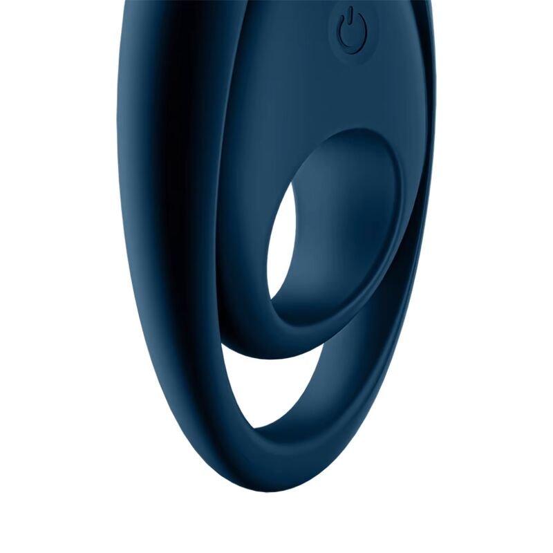SATISFYER - GLORIOUS DUO ANEL VIBRADOR AZUL - Imagem 2