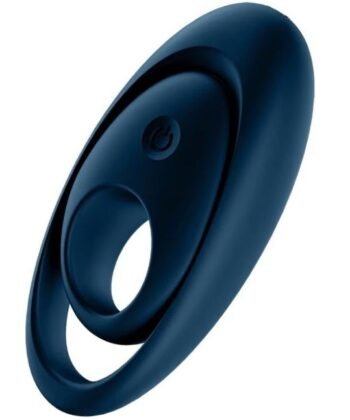 SATISFYER - GLORIOUS DUO ANEL VIBRADOR AZUL