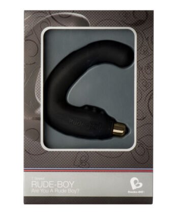 Alternative view of ROCKS-OFF - RUDE-BOY MASAJEADOR DEL PUNTO G MASCULINO 7 V NEGRO