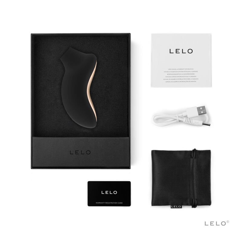 LELO - ESTIMULADOR DE CLITÓRIS SONA 2 PRETO - Imagem 2