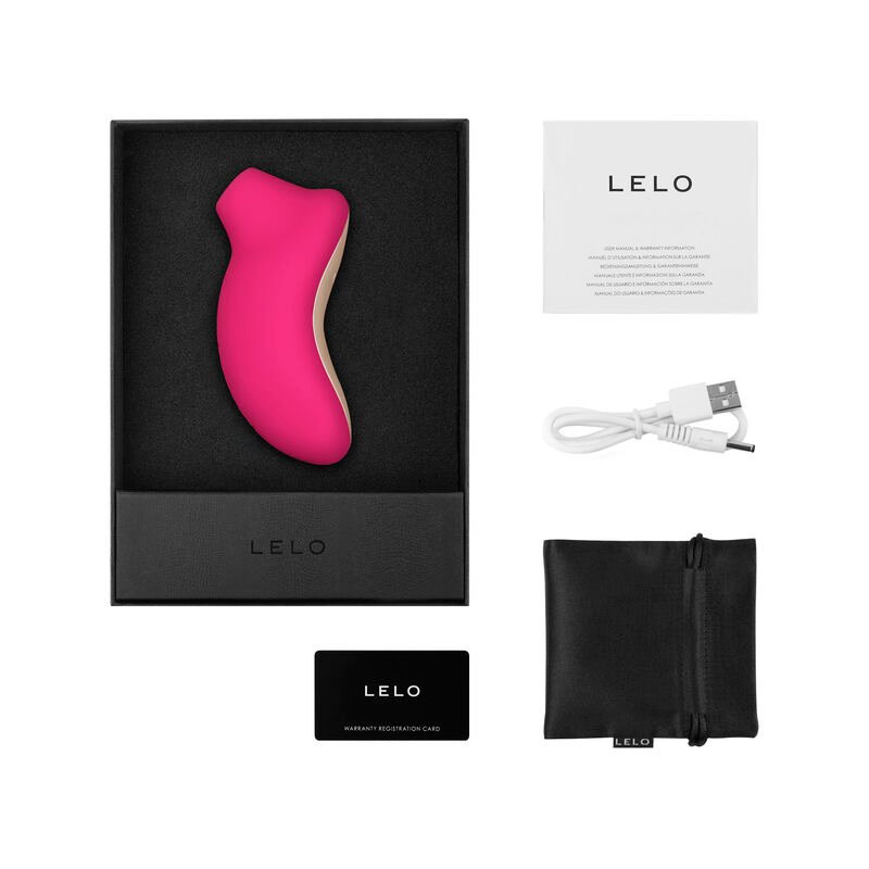 LELO - ESTIMULADOR DE CLITÓRIS SONA 2 CRUISE CHERRY - Imagem 5