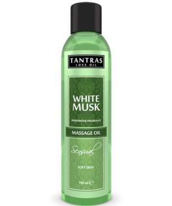INTIMATELINE - TANTRAS LOVE OIL MUSK BRANCO 150 ML