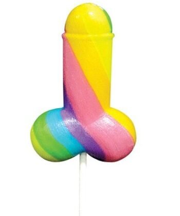 PRIDE - SPENCER & FLEETWOOD GALO ARCO-ÍRIS LGBT LOLLIPOP