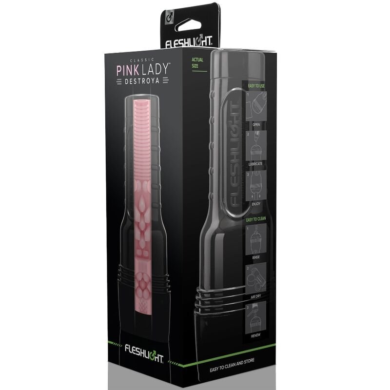 FLESHLIGHT - MASTURBADOR CLSSICO ROSA LADY DESTROYA - Image 3
