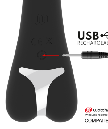 Visão alternativa de BRILLY GLAM - ERIK VIBRADOR + CONTROLO REMOTO WATCHME