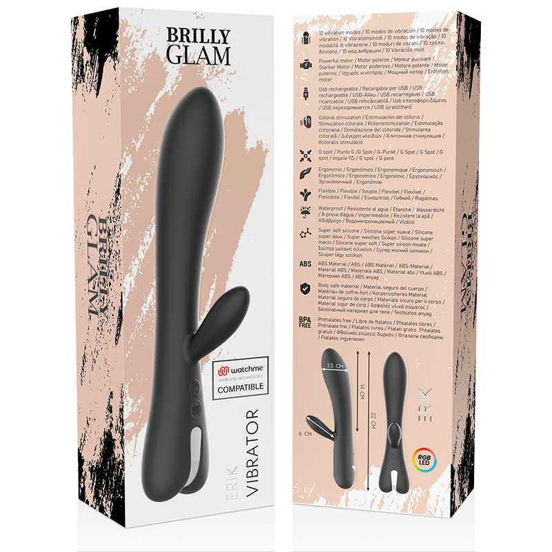 BRILLY GLAM - ERIK VIBRADOR + CONTROLO REMOTO WATCHME - Image 5