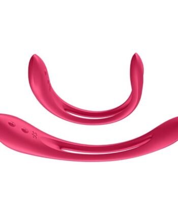 SATISFYER – ELASTIC JOY MULTI VIBRADOR FLEXÍVEL VERMELHO - Image 4