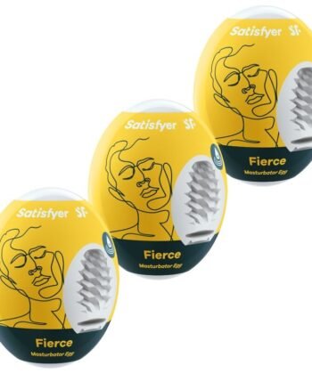 SATISFYER - 3 OVOS MASTURBADORES FIERCE