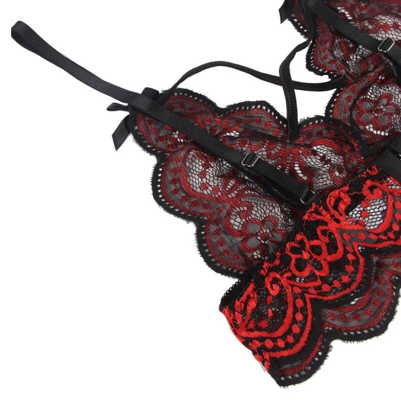 SUBBLIME - SET DOS PIEZAS TOP Y PANTIES ENCAJE S/M - Image 5