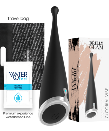 BRILLY GLAM - SPOT VIBE CLITORIAL PRETO