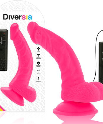 Visão alternativa de DIVERSIA - VIBRAO FLEXÍVEL DIVERSIA ROSA 21.5 CM -O- 4.5 CM