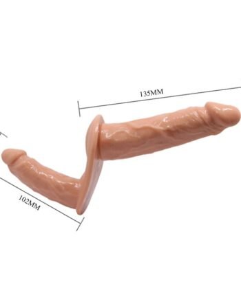 Alternative view of BAILE - ULTRA APAIXONADO DILDOS DUPLOS COM ARNÊS