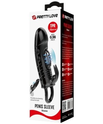 Visão alternativa de PRETTY LOVE - BAINHA PARA PÊNIS SLOANE COELHO PRETA