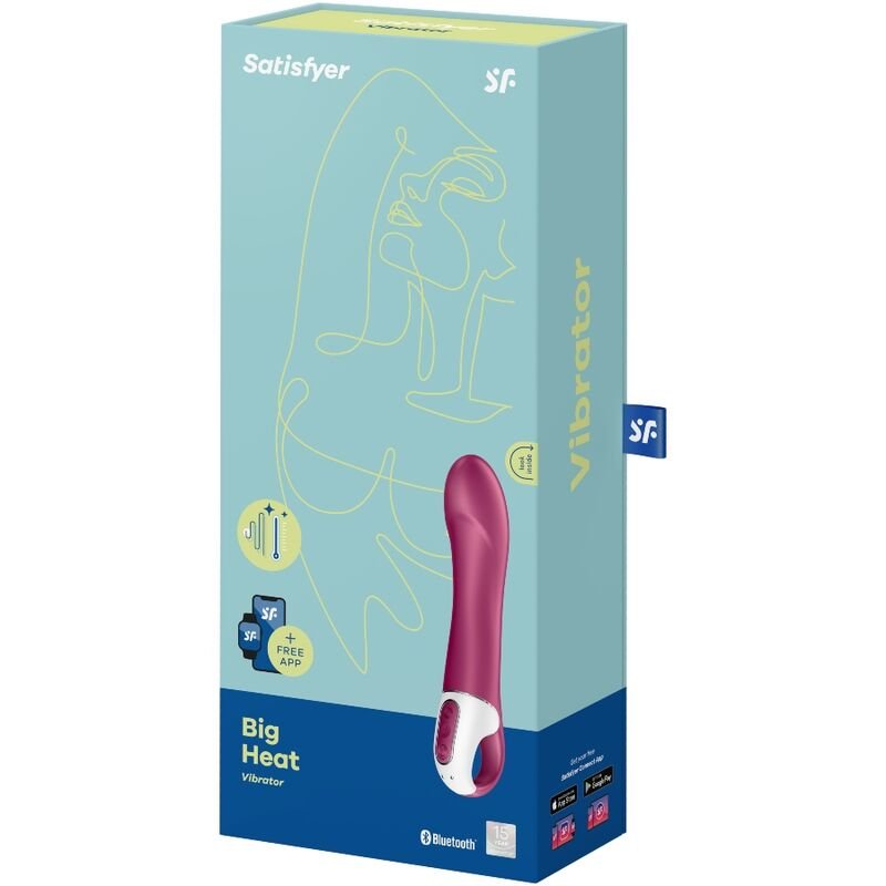 SATISFYER - VIBRADOR GRANDE CALOR GSPOT - Imagem 4