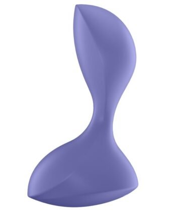 Visão alternativa de SATISFYER - PLUGUE VIBRATÓRIO SWEET SEAL APP VIOLETA
