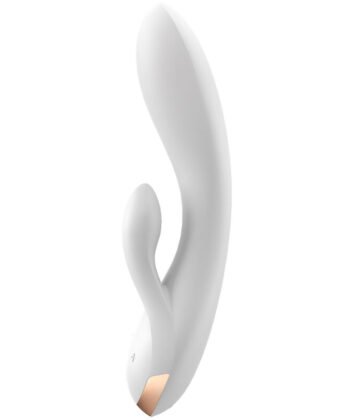Visão alternativa de SATISFYER DOUBLE FLEX VIBRADOR APP - BLANCO
