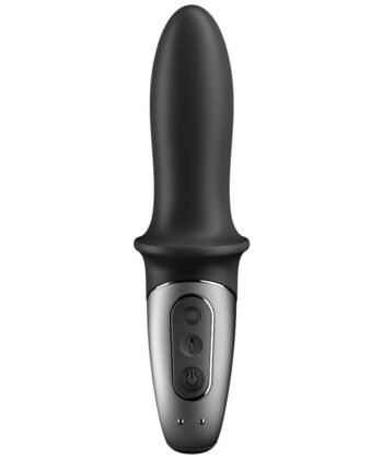 SATISFYER – Vibrador anal Hot Passion com aplicação preto - Image 3