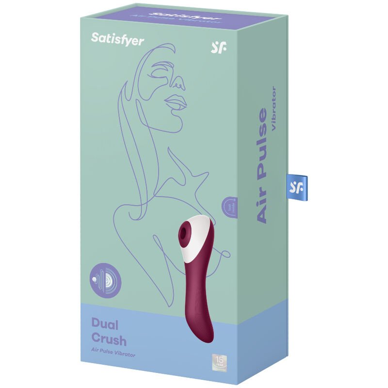 SATISFYER - DUAL CRUSH ESTIMULADOR Y VIBRADOR - Image 2