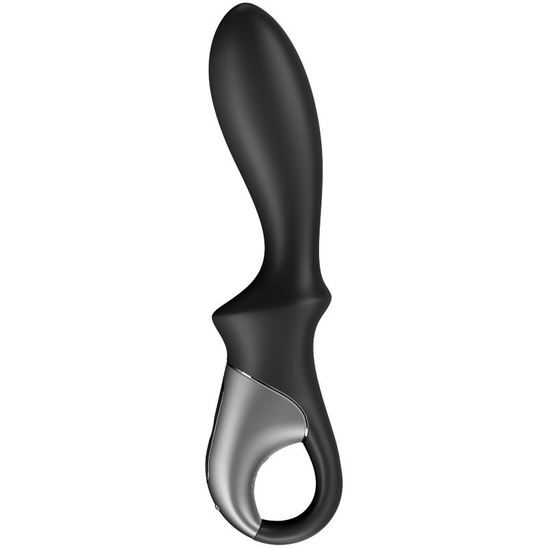 SATISFYER - HEAT CLIMAX VIBRADOR ANAL APP NEGRO - Image 2