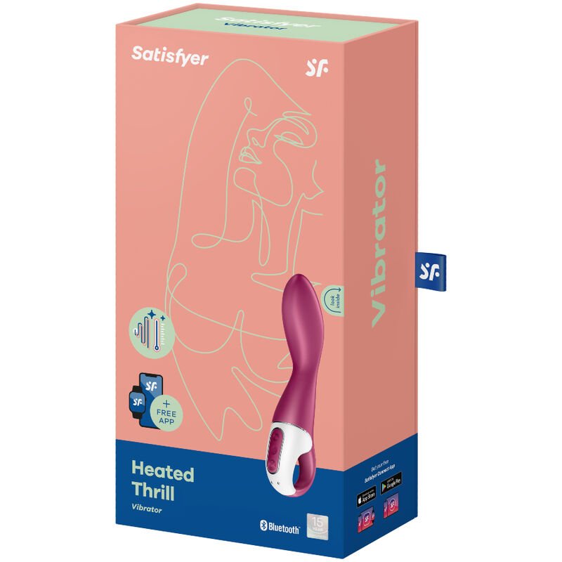 SATISFYER - HEATED THRILL VIBRADOR PUNTO G - Imagem 2