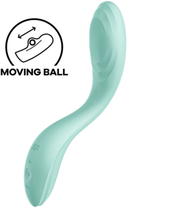 VIBRADOR DE PONTO G DE PRAZER SATISFYER RROLLING - BRANCO