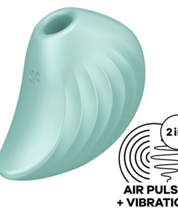 ESTIMULADOR E VIBRADOR SATISFYER PEARL DIVER - VIOLETA