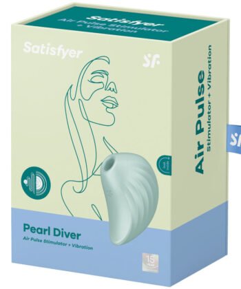 ESTIMULADOR E VIBRADOR SATISFYER PEARL DIVER - VIOLETA - Imagem 3
