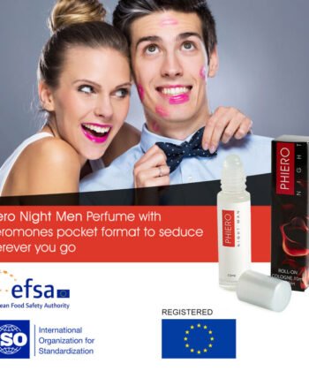Alternative view of 500 COSMETICS - PHIERO NIGHT MAN PERFUME FEROMÔNIOS PARA HOMENS COM ROLL-ON