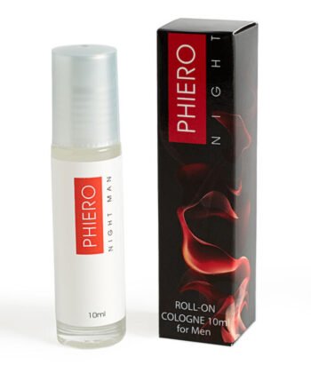 500 COSMETICS - PHIERO NIGHT MAN PERFUME FEROMÔNIOS PARA HOMENS COM ROLL-ON