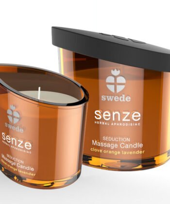 SWEDE - VELA DE MASSAGEM SENZE SEDUCTION - CRAVO, LARANJA, LAVANDA